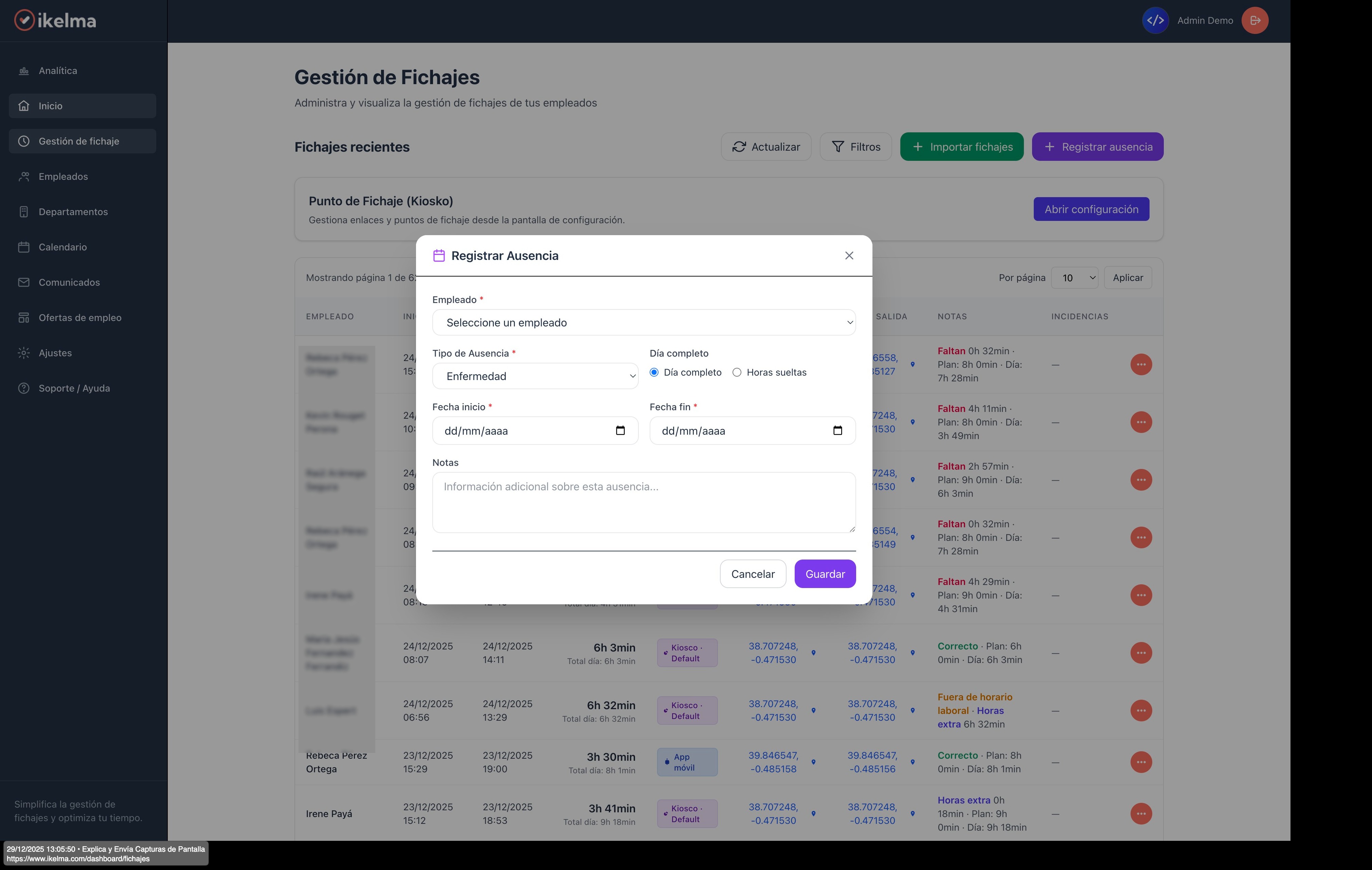 Gestión de Ausencias: Simplifica, Automatiza y Reduce Errores